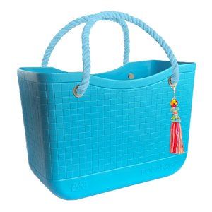 BocaBagg (Aqua) Large EVA Tote Bag-Like Bogg Bag